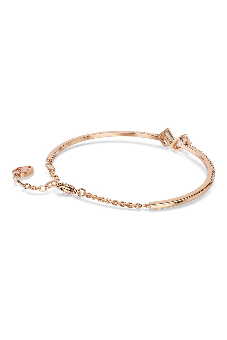 Mesmera Moi et Toi Bracelet, Alternate, color, ROSE GOLD/ WHITE