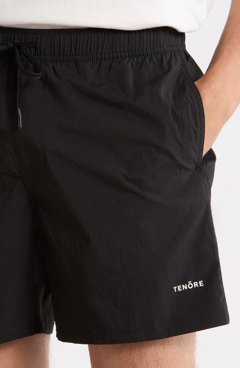 TENŌRE Day Board Shorts, Alternate, color, Black