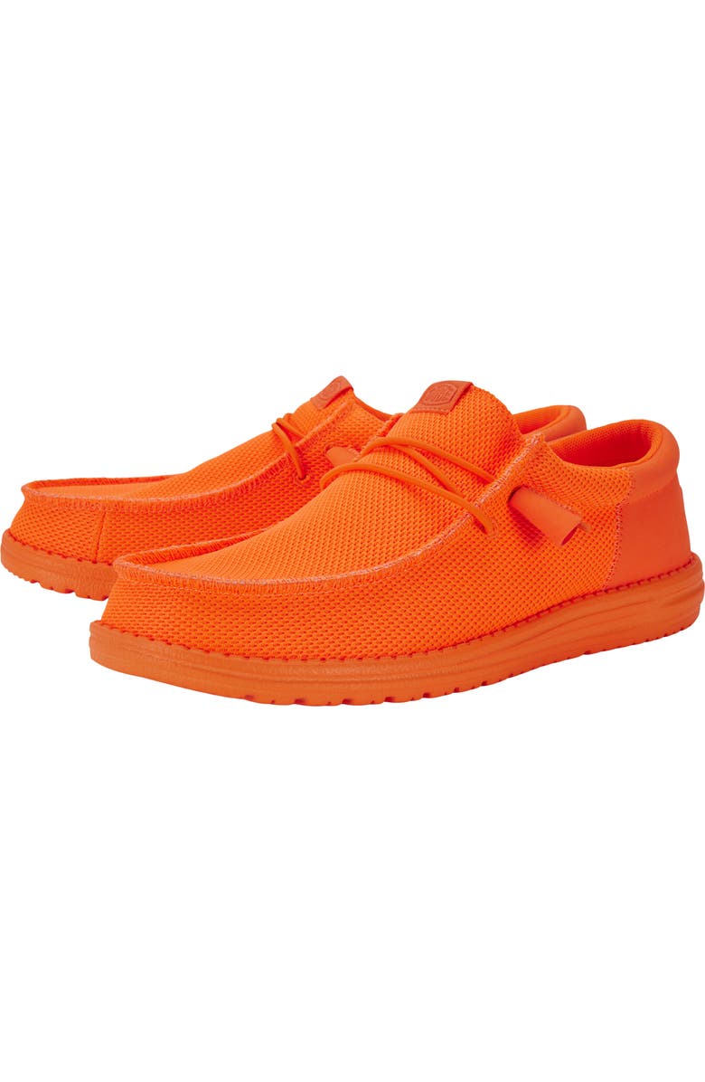 Hey Dude Wally Funk Mono Nora Slip-On Shoe, Main, color, Neon Orange