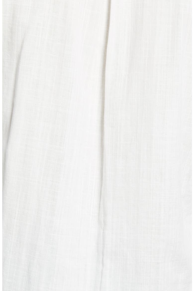 Slim Fit Double Weave Button-Down Shirt, Alternate, color, DOUBLE WEAVE GAUZE - WHITE