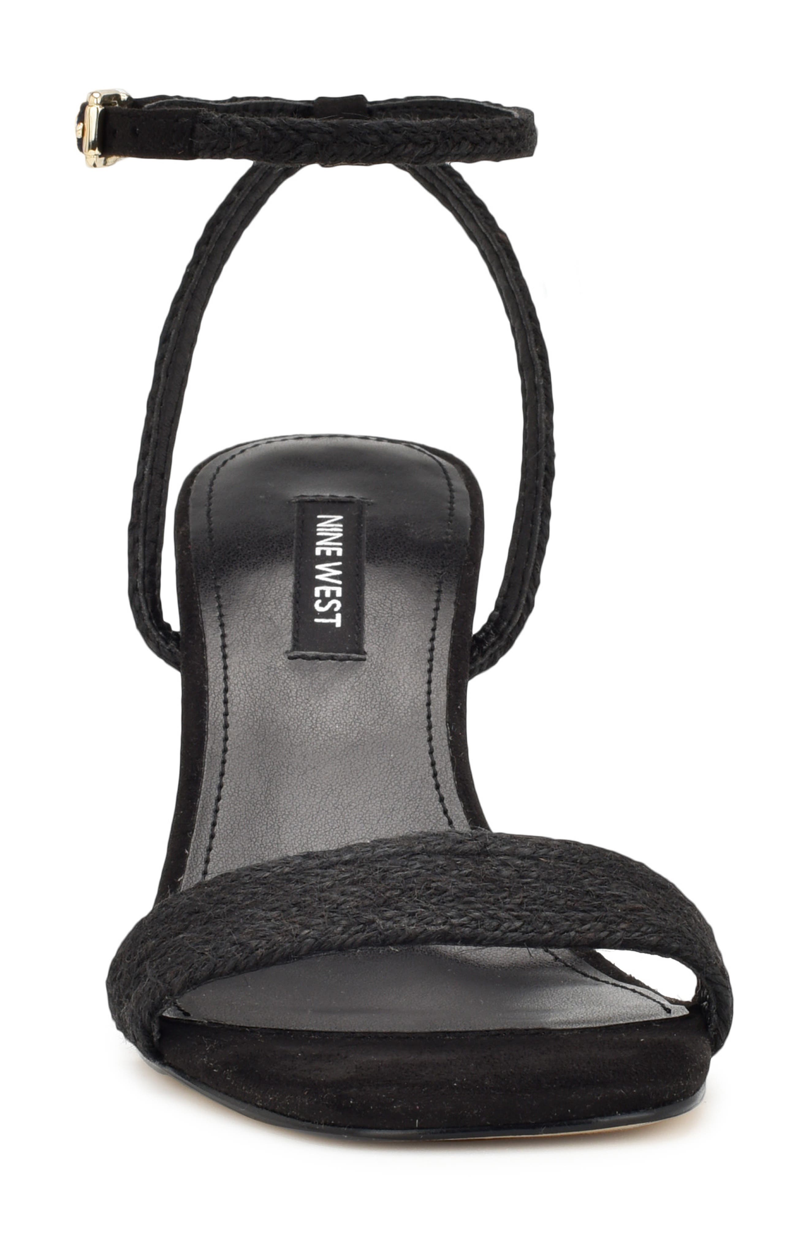 Nine West Nile Ankle Strap Wedge Sandal, Alternate, color, 