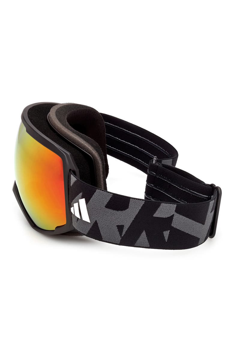 Shield Snow Goggles, Alternate, color, MATTE BLACK / BORDEAUX MIRROR