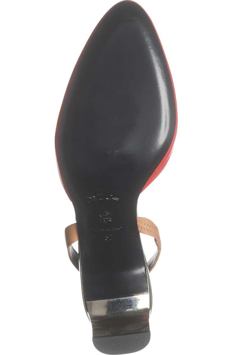 Longchamp Slingback Pump, Alternate, color, Red Kiss