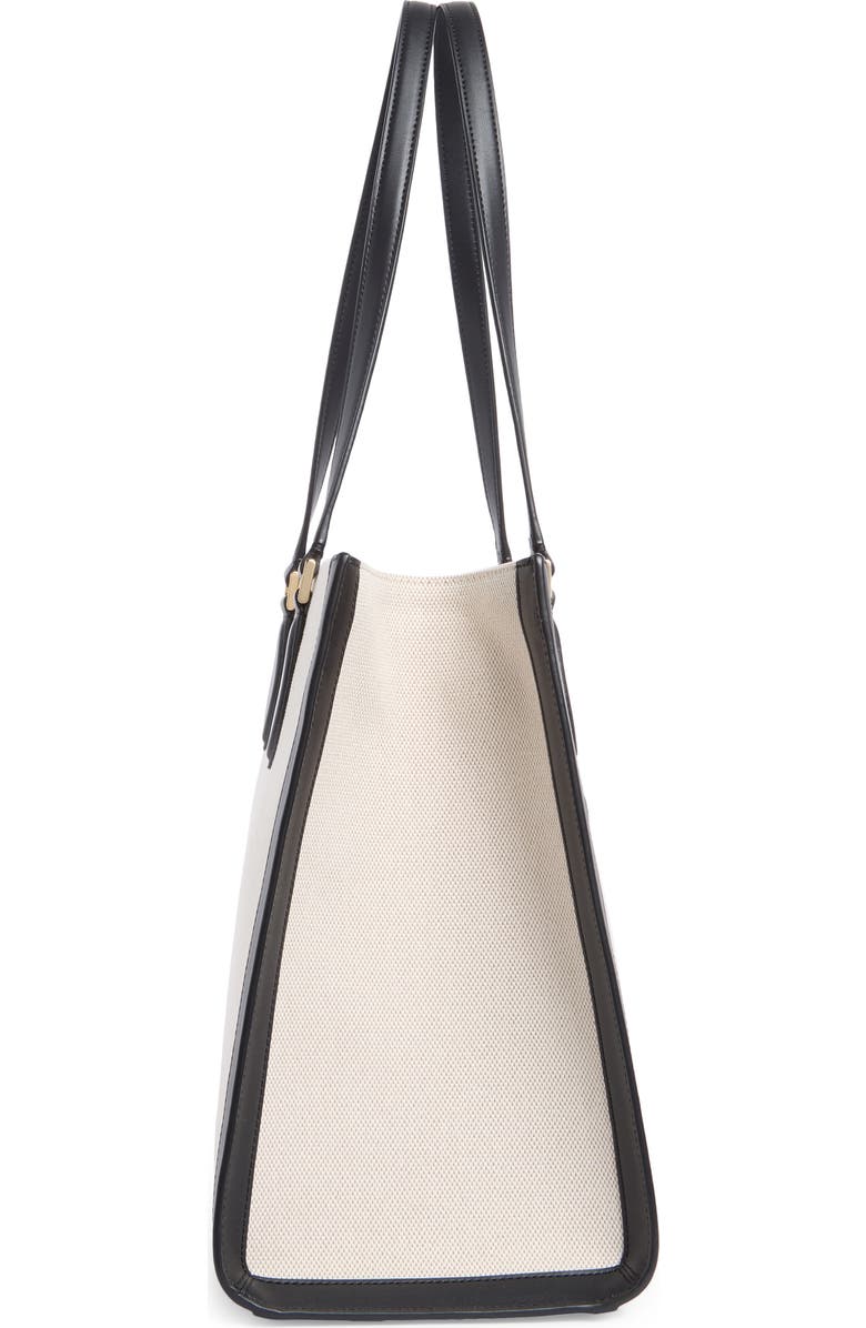 Kate Spade New York ellie large canvas tote bag, Alternate, color, Black Multi