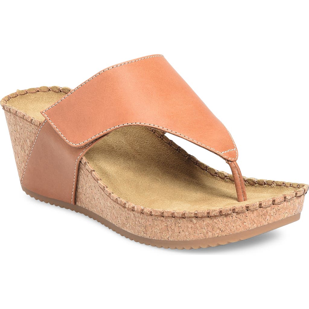 Comfortiva Edwyn Platform Wedge In Luggage