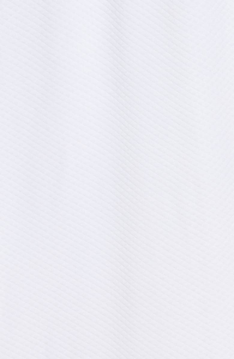 Majestic International Panama Waffle Robe, Alternate, color, White