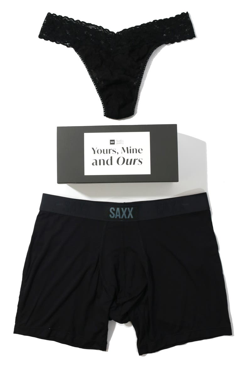 Hanky Panky x SAXX Vibe Assorted 2-Pack Boxer Brief & Thong (Men