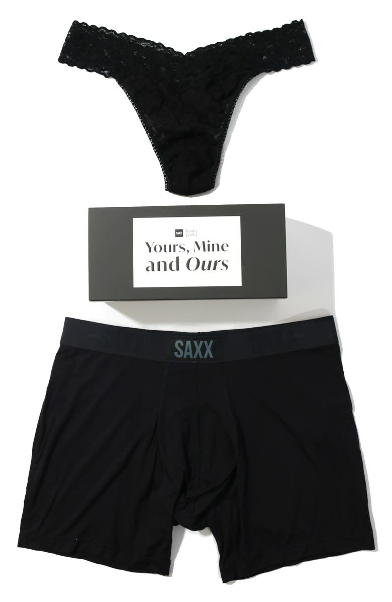 Hanky Panky x SAXX Vibe Assorted 2-Pack Boxer Brief & Thong, Main, color,