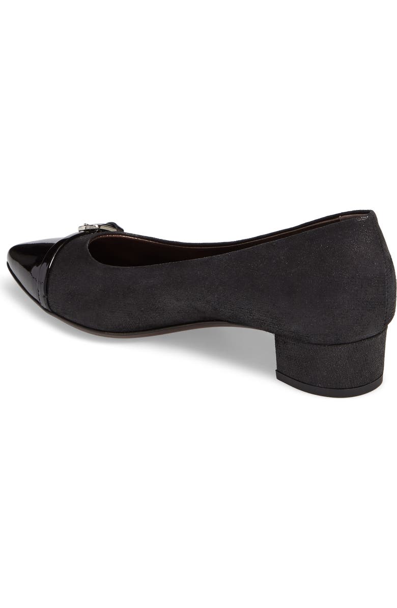 AGL Belted Block Heel Pump, Alternate, color,