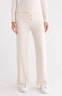 Brushed Knit Pull-On Pants