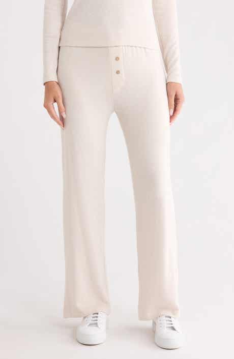 Renee C Brushed Knit Pull-On Pants