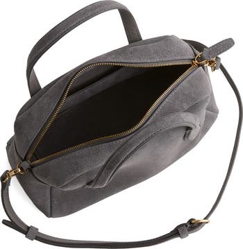 Medium Suede Crossbody Bag