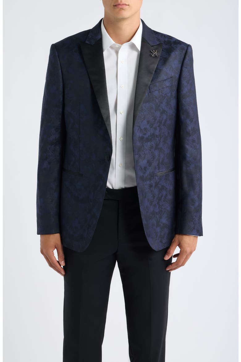 Brooklyn Wool Blend Sport Coat, Main, color, NAVY