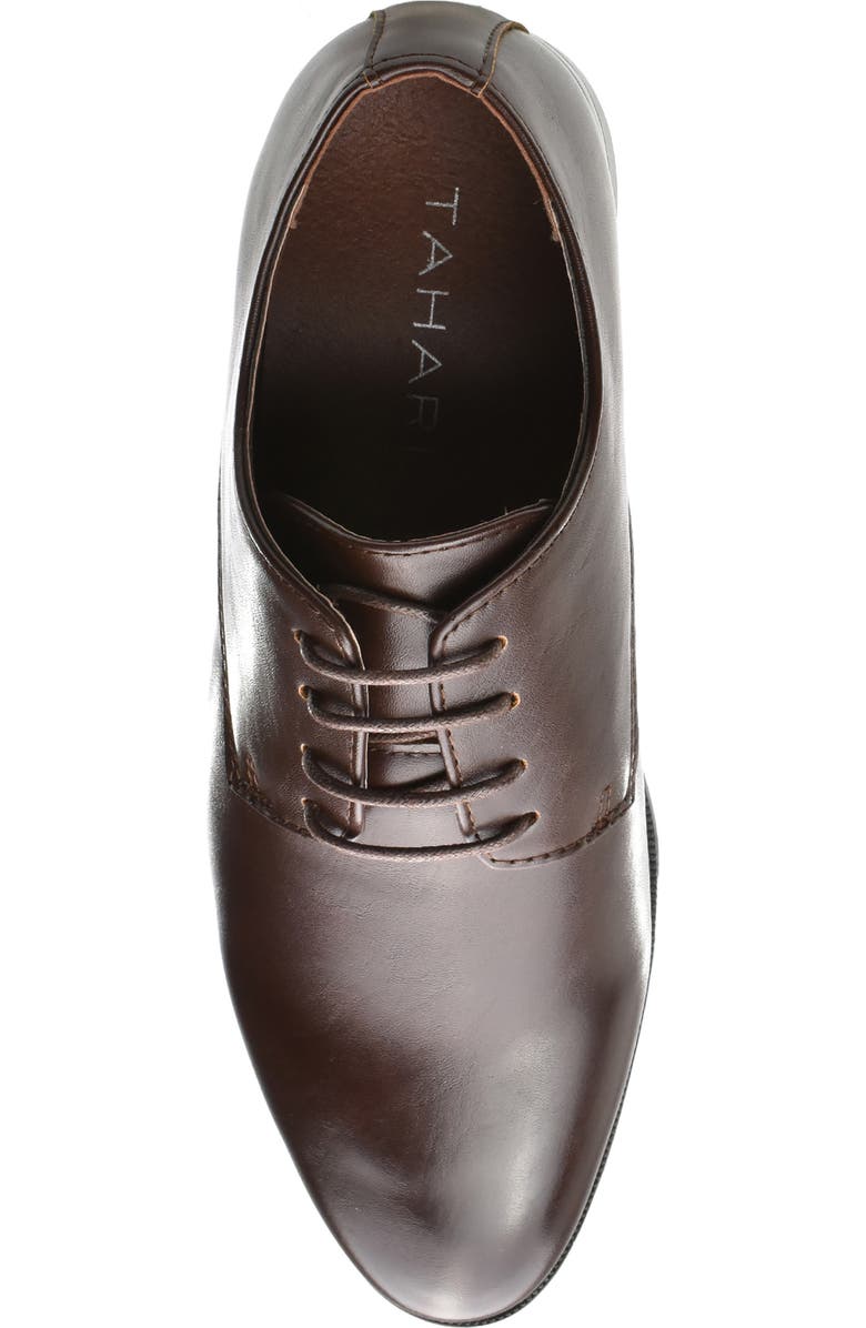 Tahari Lace-Up Derby, Alternate, color, Brown