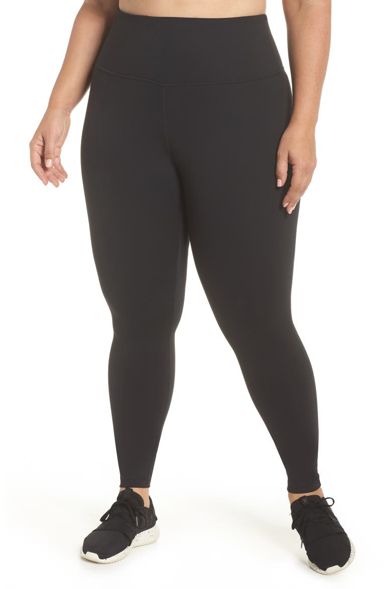 Live In High Waist Leggings, Main, color, BLACK
