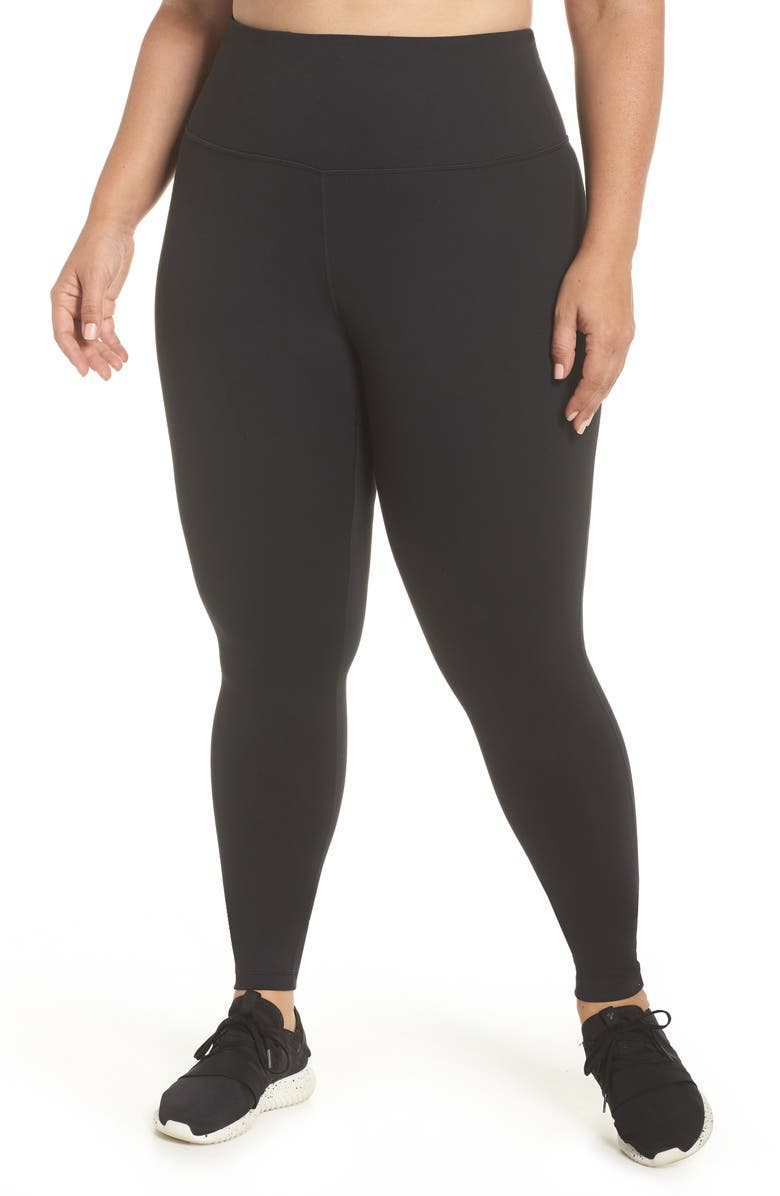 Zella Live In High Waist Leggings, Main, color, Black