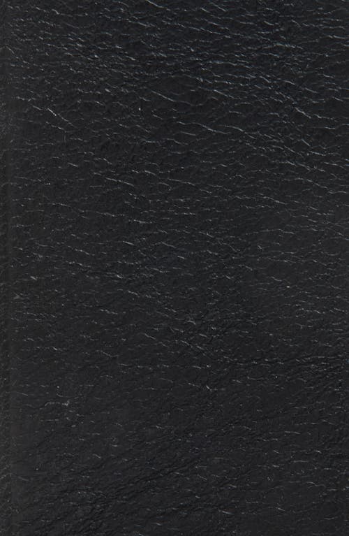Our Legacy Scorpion Buckle Leather Belt In Oily Black Leather
