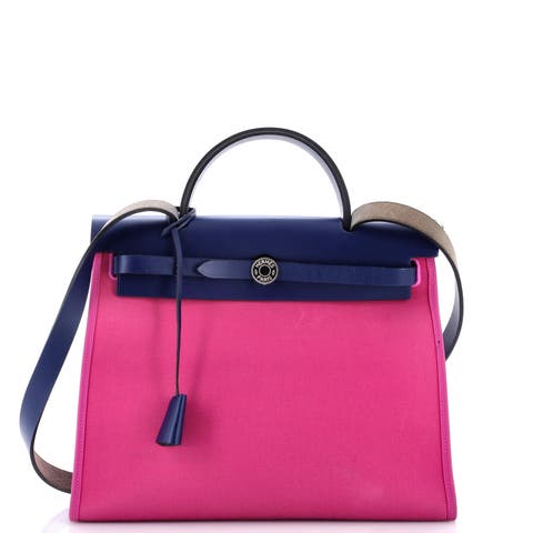 Herbag Zip Leather and Toile 31