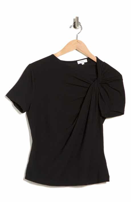 A.L.C. Liz Asymmetric Twist T-Shirt