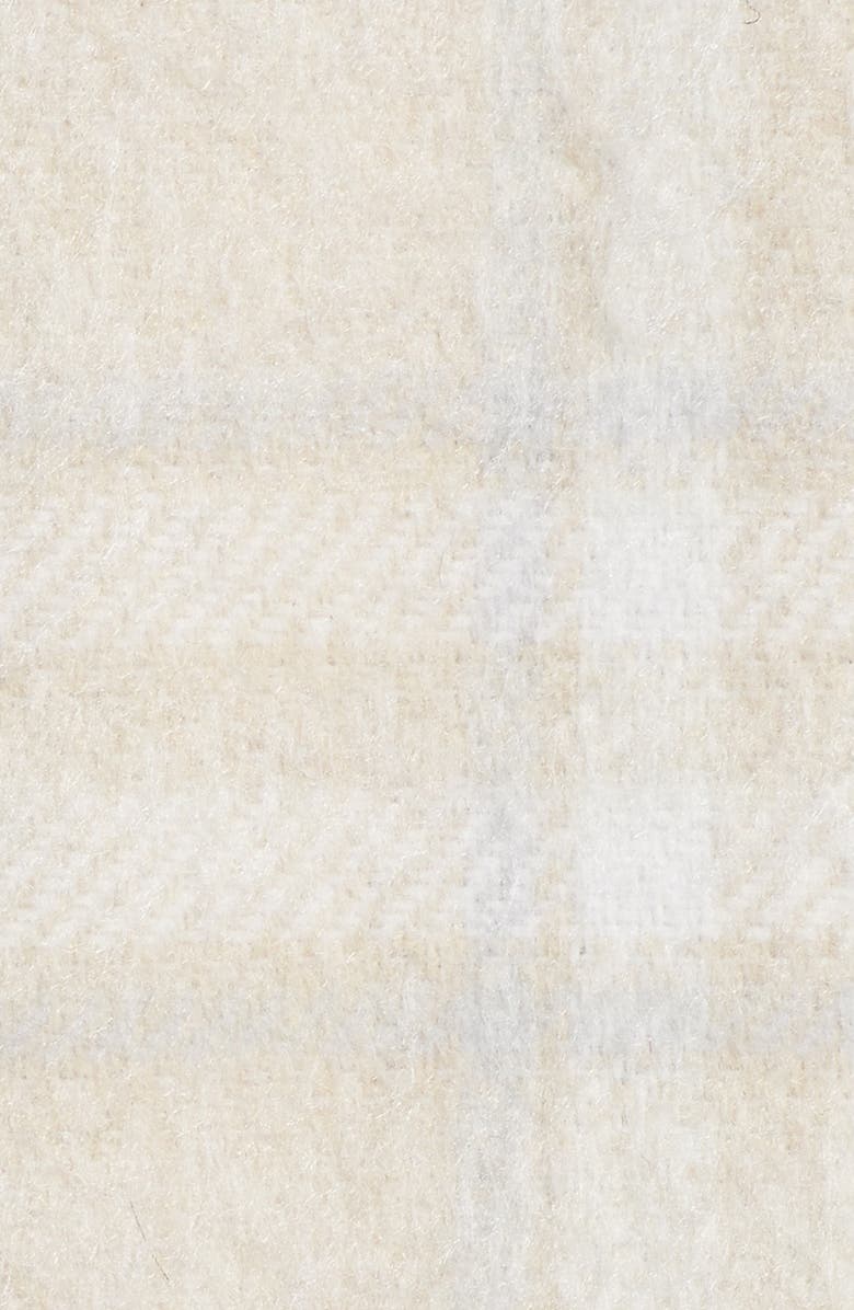 Something Navy Double Breasted Plaid Jacket, Alternate, color,