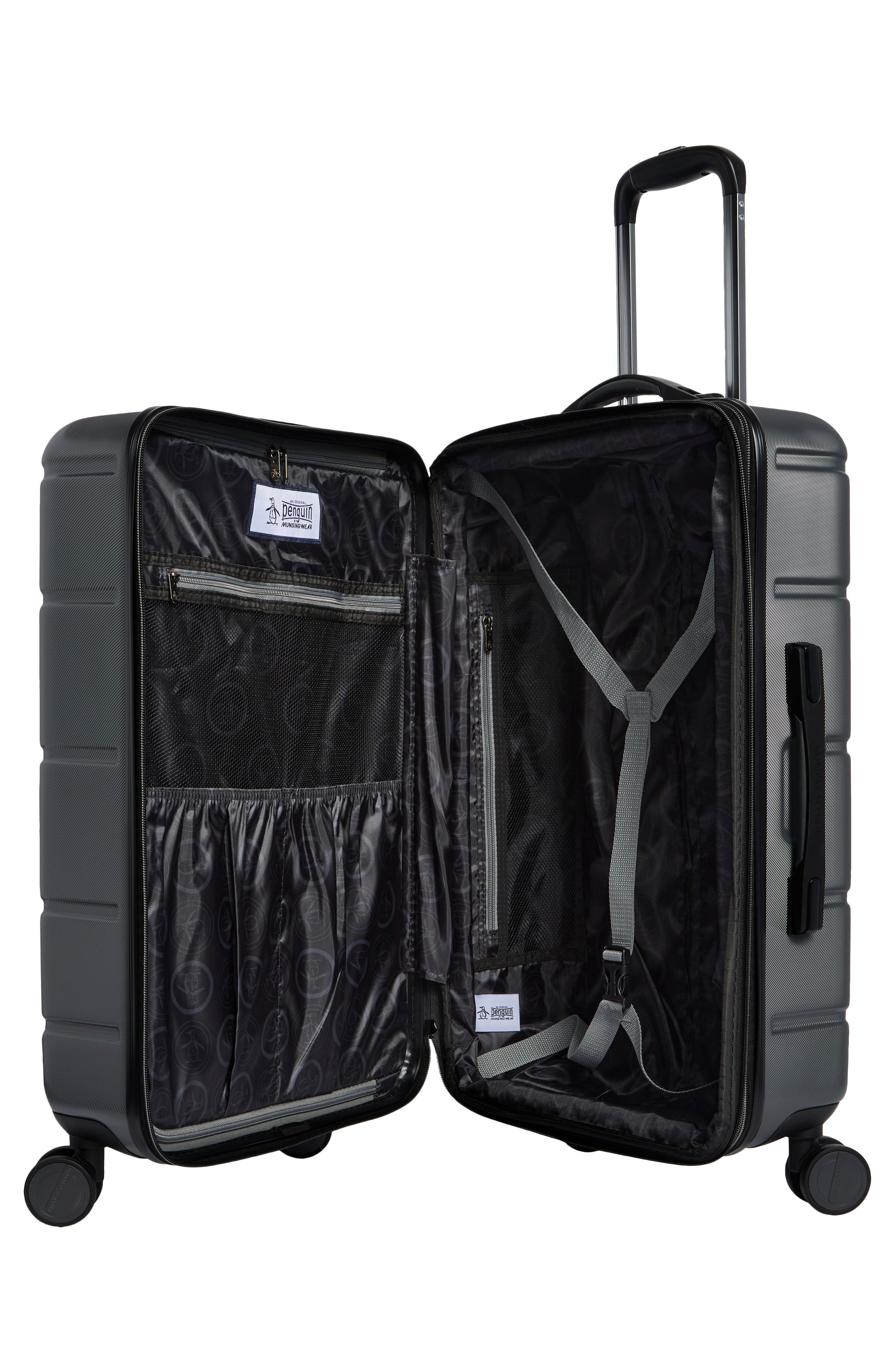 Original Penguin River 25-Inch Hardside Spinner Luggage, Alternate, color, Charcoal
