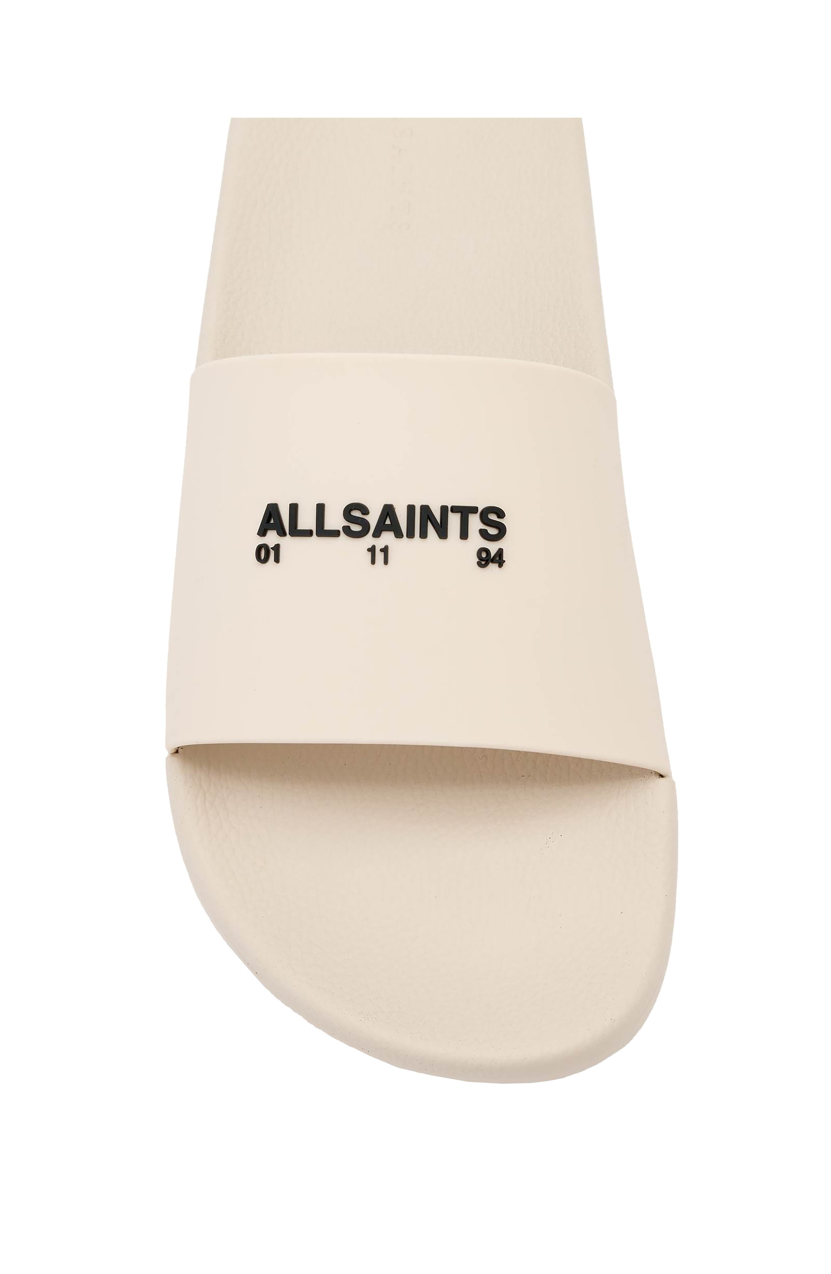 Date Slide Sandal, Alternate, color, CHALK WHITE