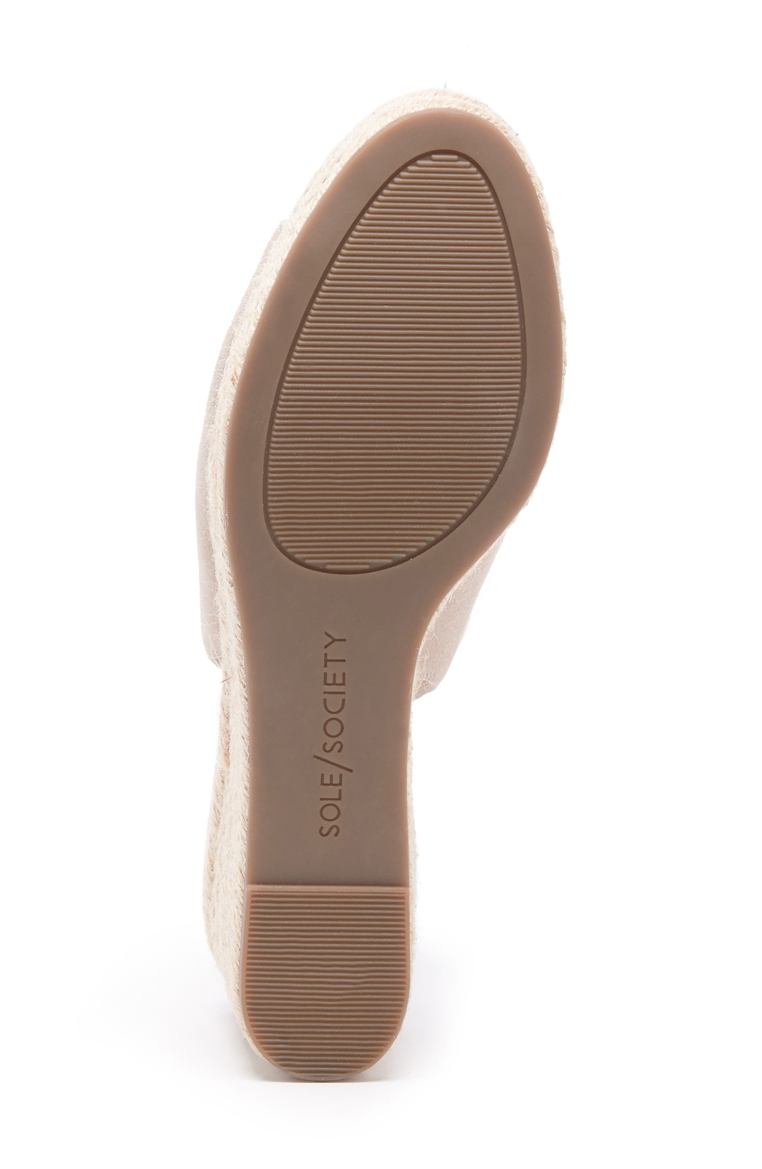 Sole Society Calyndra Wedge Sandal, Alternate, color, 