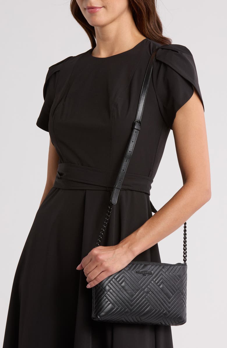 KARL LAGERFELD PARIS Karolina Crossbody Bag, Alternate, color,
