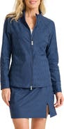 Tommy Bahama Aubrey Logo Monogram Jacquard Jacket