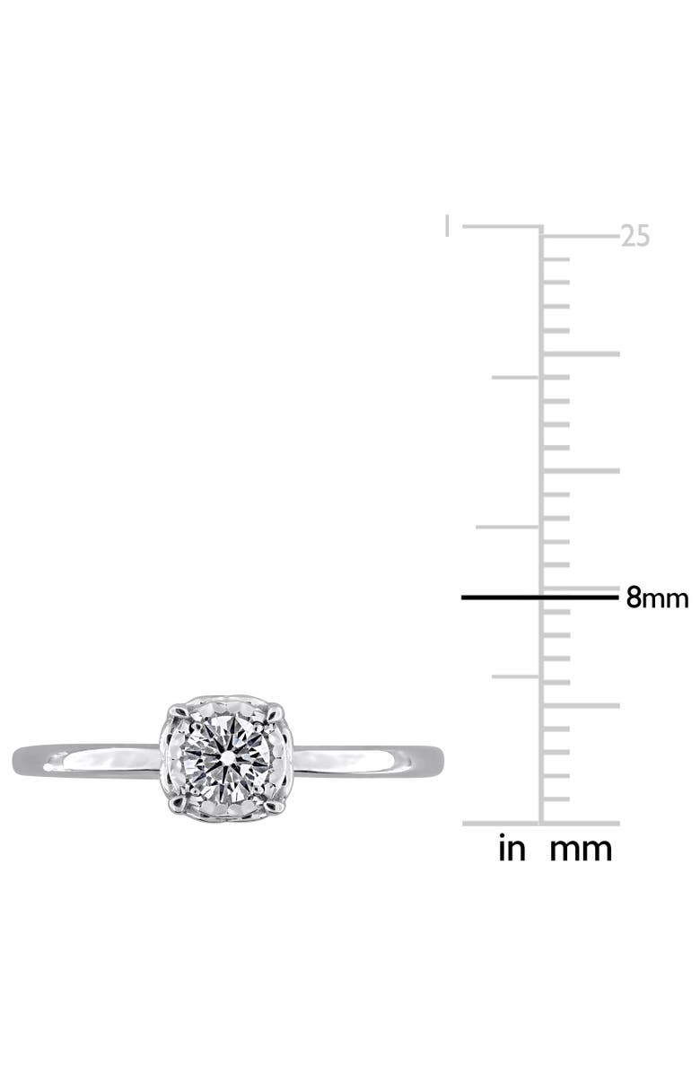 Julianna B. 1/5 ctw Lab-Grown Diamond Solitaire Ring 18k, Alternate, color, 