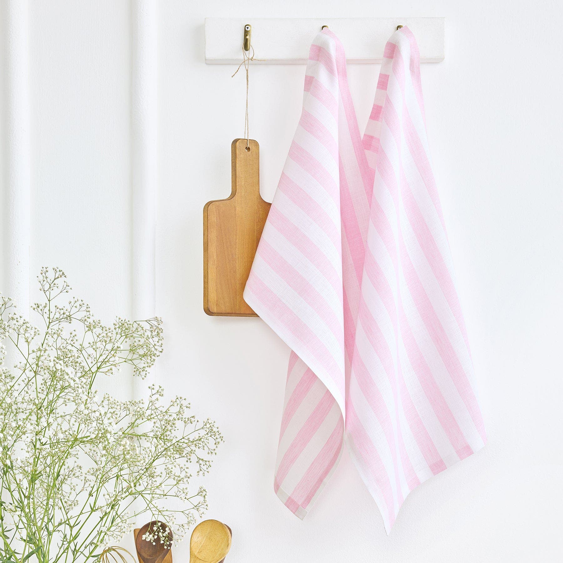 Pink and White