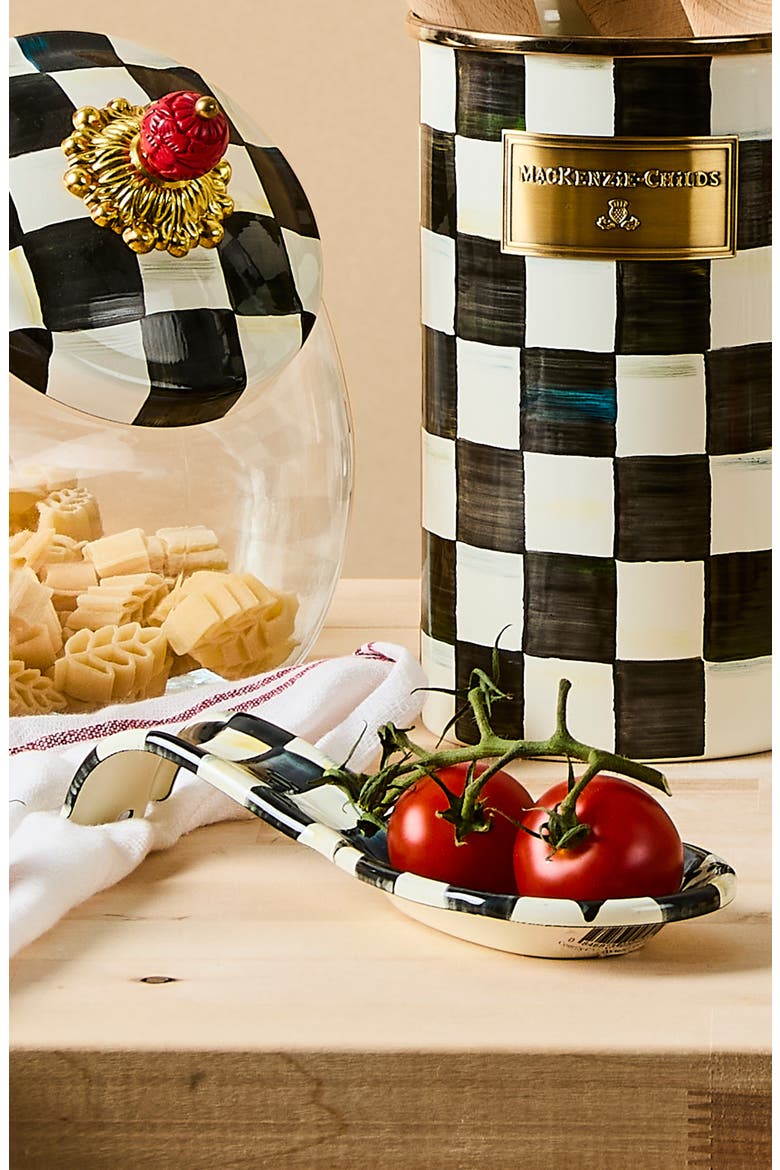 Courtly Check Spoon Rest, Alternate, color, COURTLY