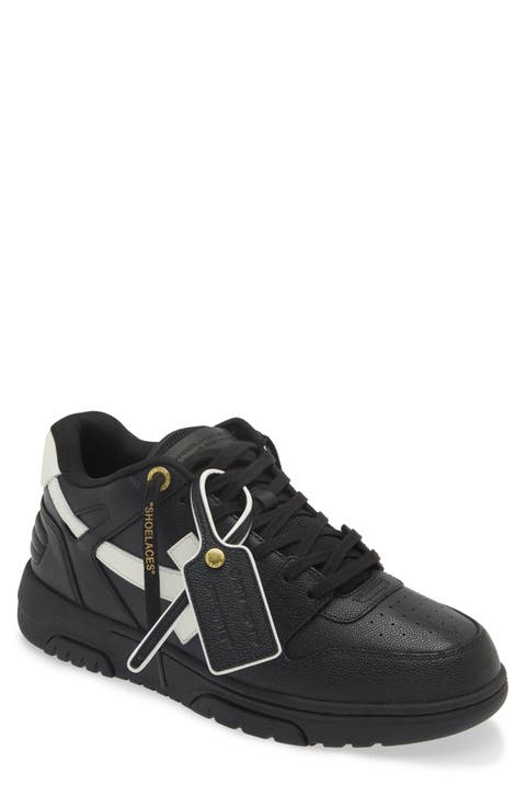 スニーカー OFF WHITE Men Sneakers 91627 OMIA296C99LEA0011010 89898 Blac Out Of Office Calf Leather in WHITE BLACK for Men | Off-White™
