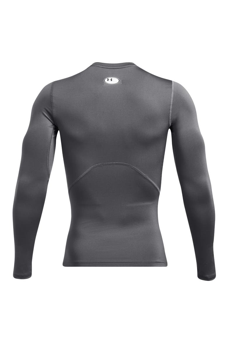 HeatGear® Compression Long Sleeve Top, Alternate, color, CASTLEROCK