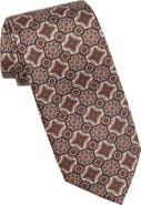 Elizabetta Lorenzo - Printed Madder Silk Tie for Men