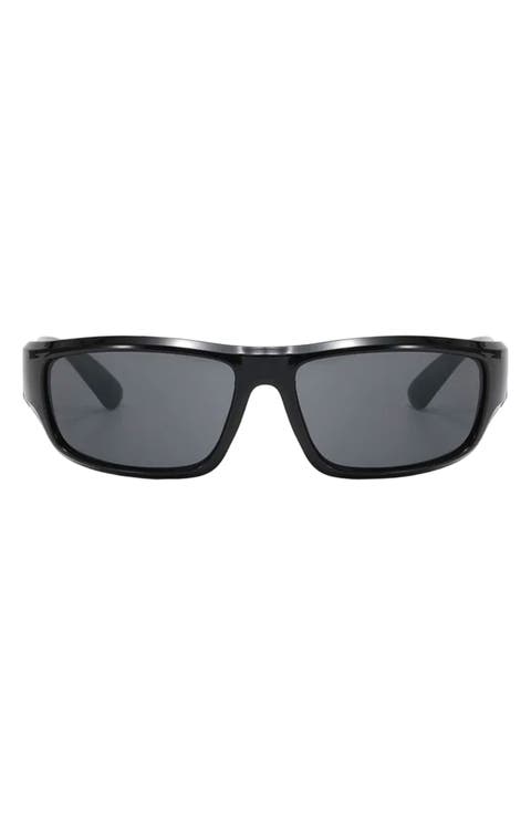 Remi Sporty 61mm Polarized Rectangular Sunglasses