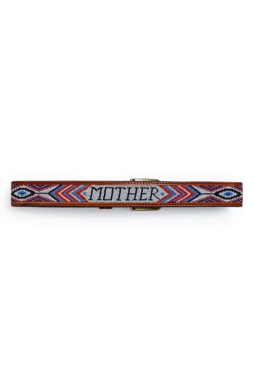 Mother The Eye Opener Leather Belt In Brown
