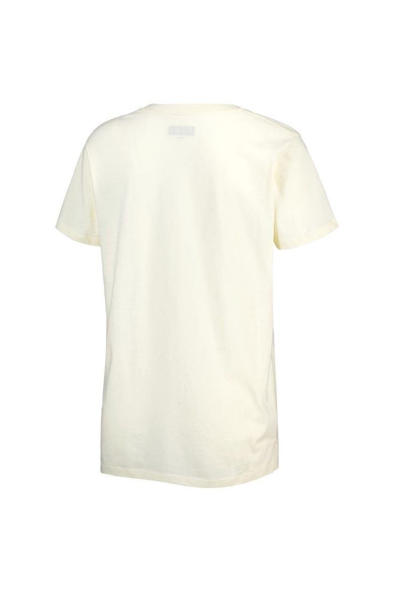 Women's New Era Cream Washington Commanders Chrome Sideline T-Shirt, Alternate, color, Cream