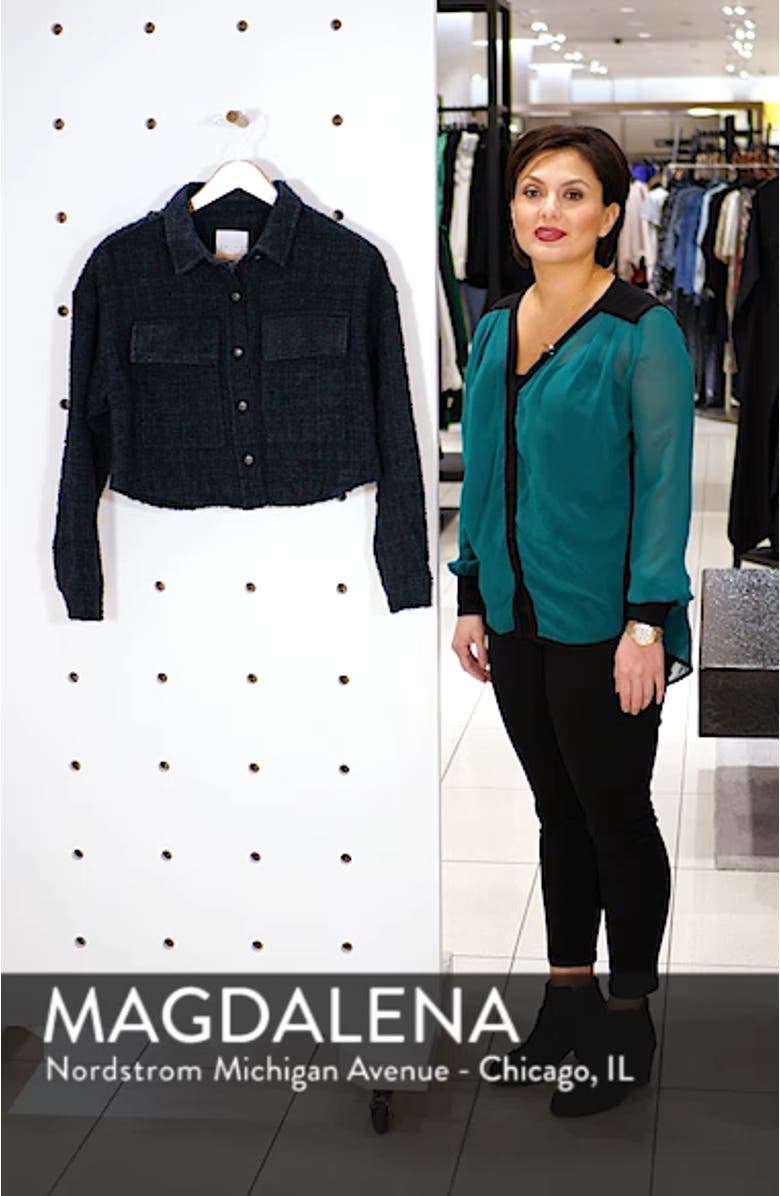 Tweed Crop Jacket, sales video thumbnail