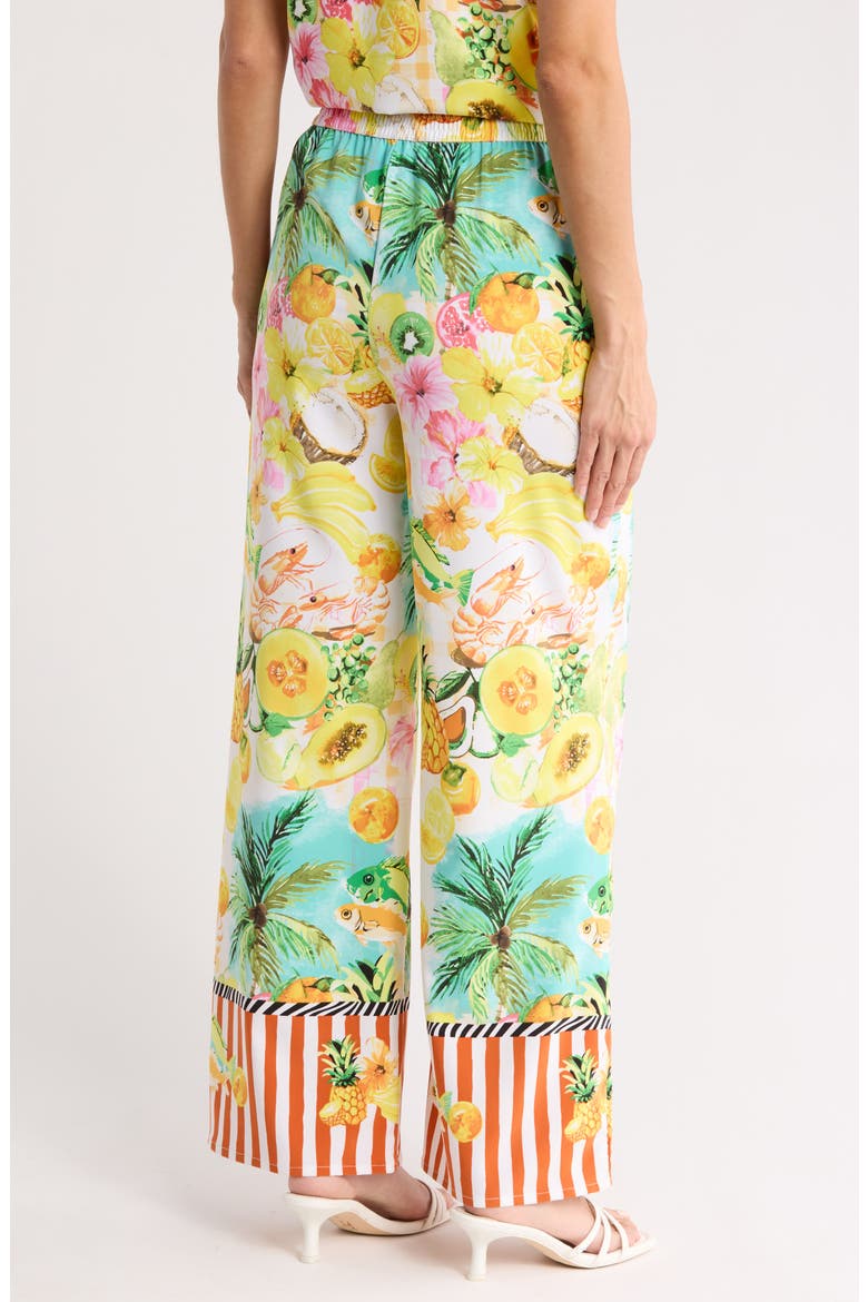 Santorini Wide Leg Pants, Alternate, color, SANTORINI