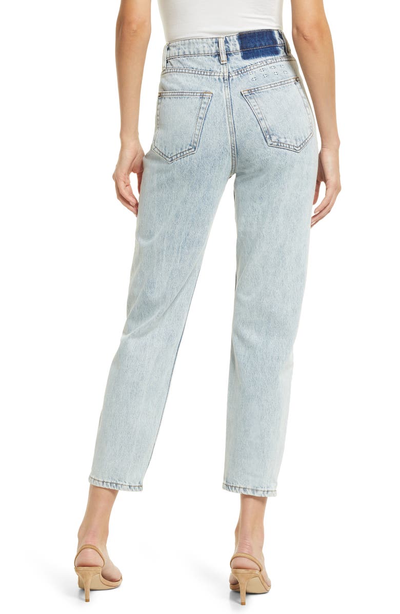 Ksubi Pointed Muse Ripped Straight Leg Jeans, Alternate, color,