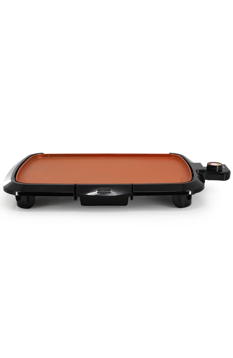 Megachef 16 Inch Electric Grill in Black with Copper Coating, Alternate, color, Black