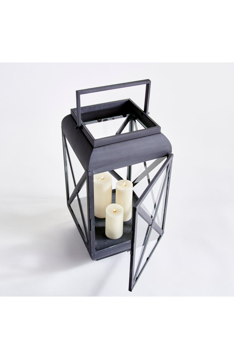 Napa Home & Garden Terrazza Outdoor Lantern Medium, Alternate, color, Gray