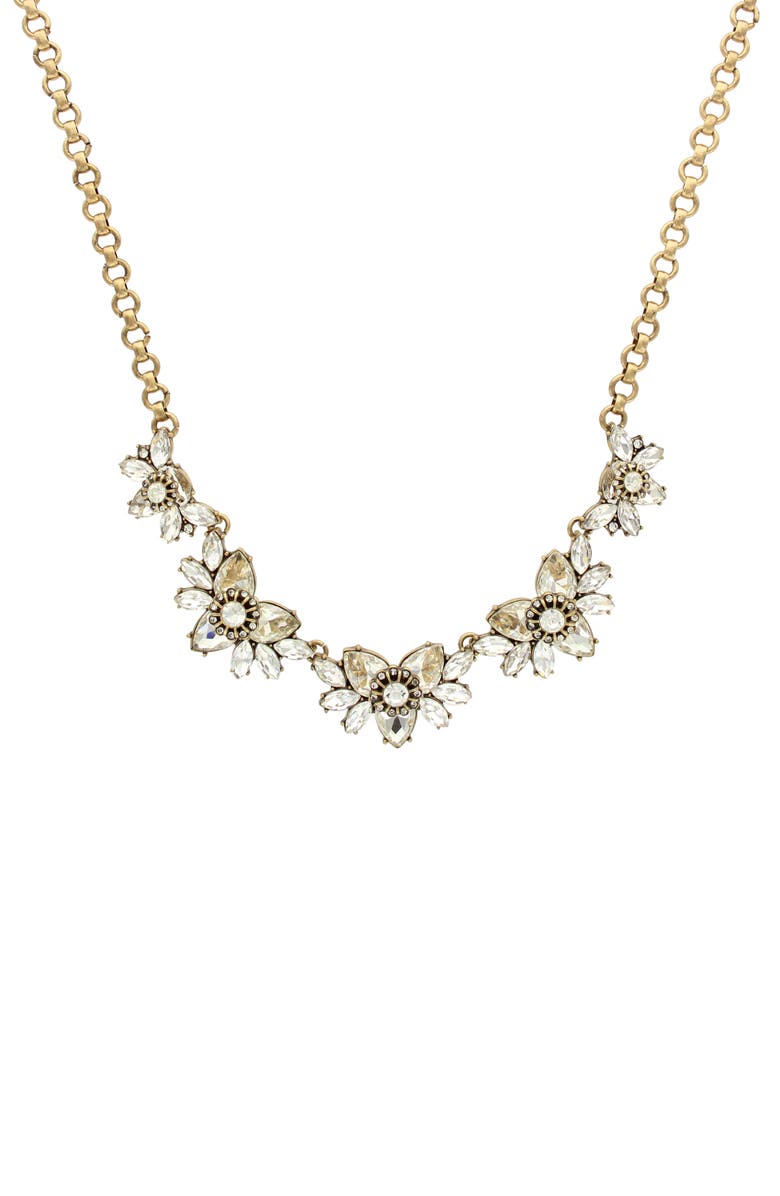 OLIVIA WELLES Johanna Flower Necklace, Main, color, 