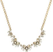 OLIVIA WELLES Johanna Flower Necklace