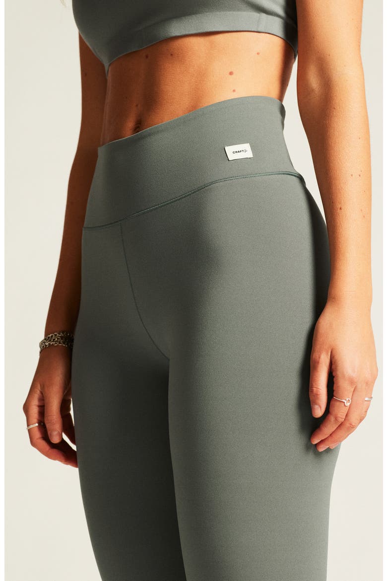 Collective 7/8 Leggings, Alternate, color, LEAF