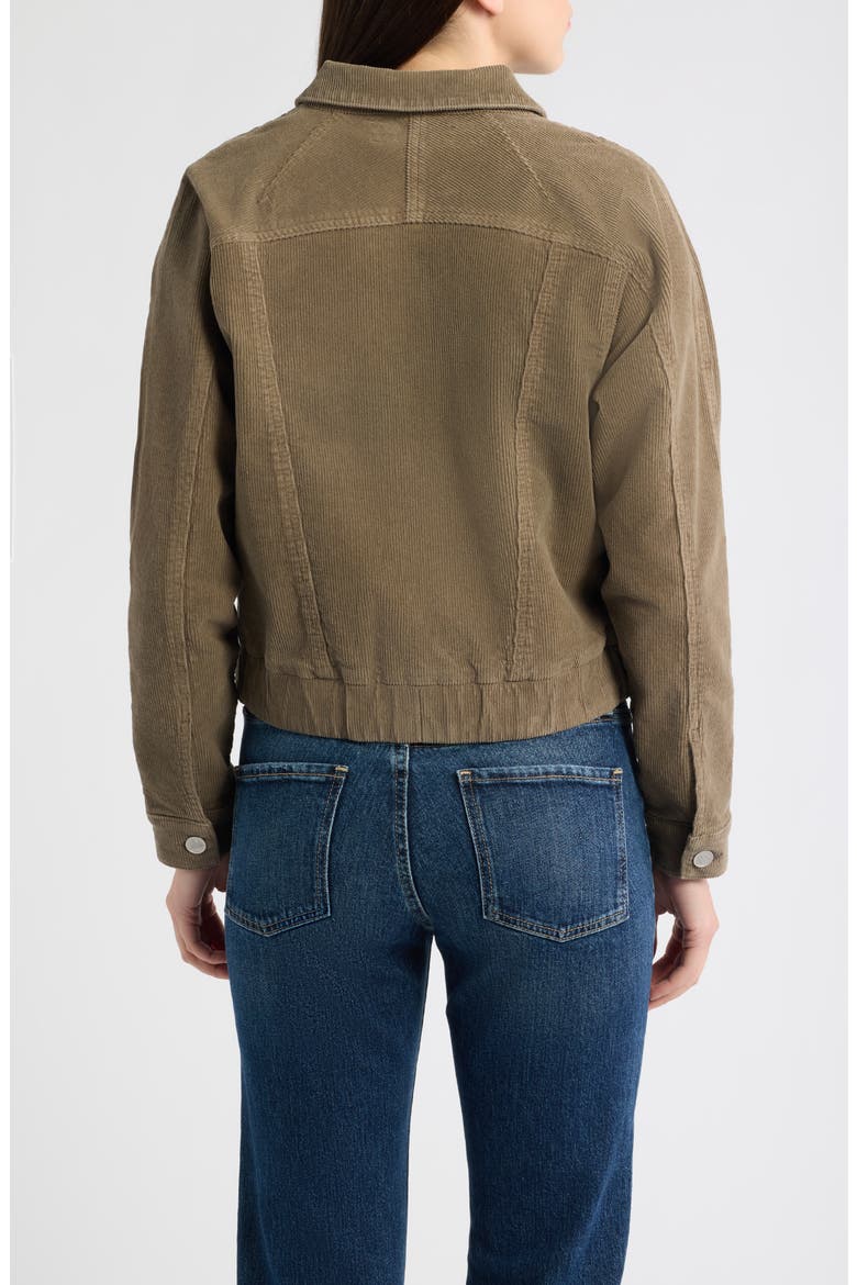 Corduroy Bomber Jacket, Alternate, color, MUSHROOM
