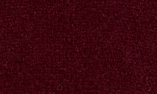 Leith Oversize Eyelash Knit Sweater In Burgundy