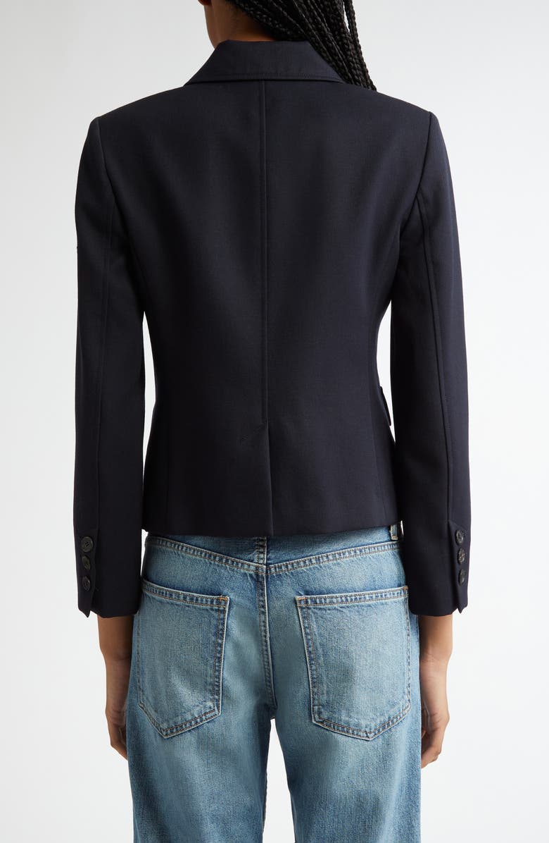 Nili Lotan Jamison Virgin Wool Jacket, Alternate, color, Midnight