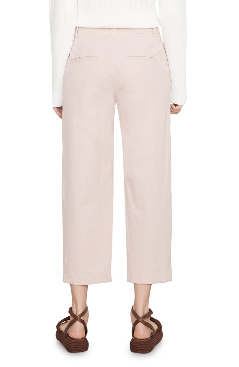 Vince Cotton Crop Pants, Alternate, color, Rose Pearl
